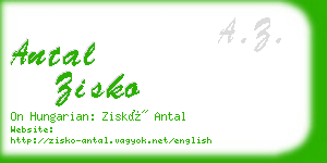 antal zisko business card